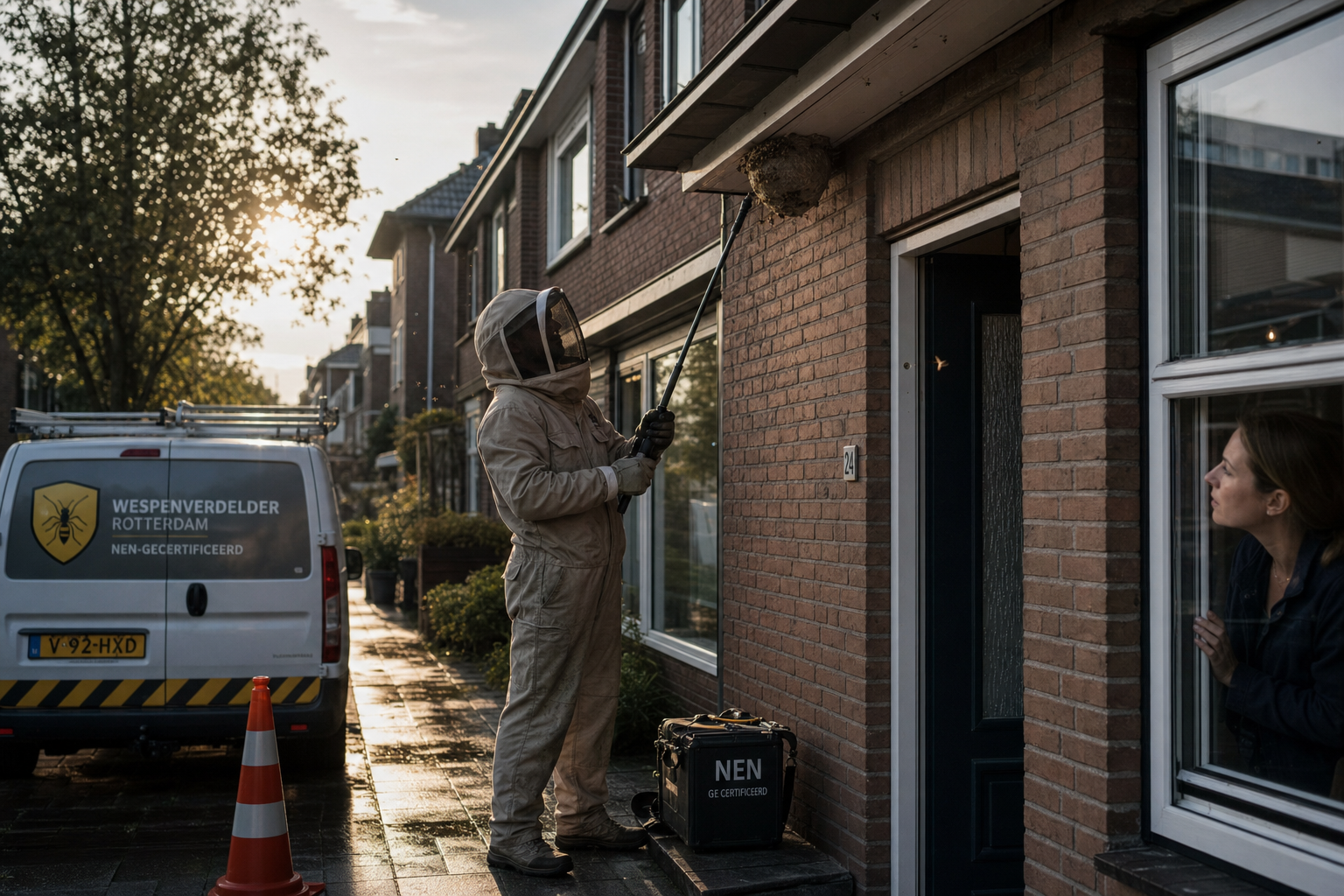Professionele wespenbestrijding in Rotterdam