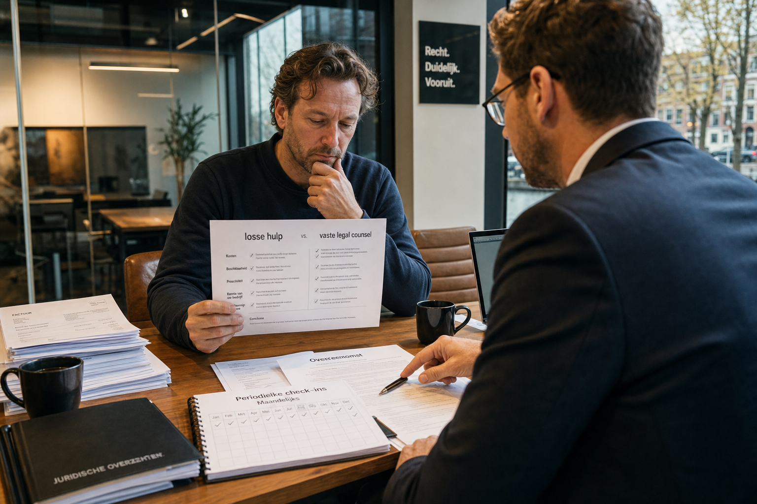 Juridisch advies voor ondernemers