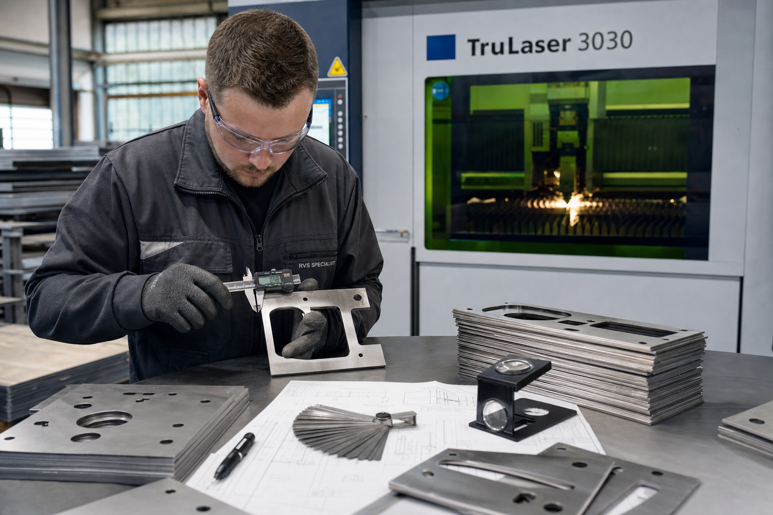 RVS lasersnijden toleranties en randafwerking