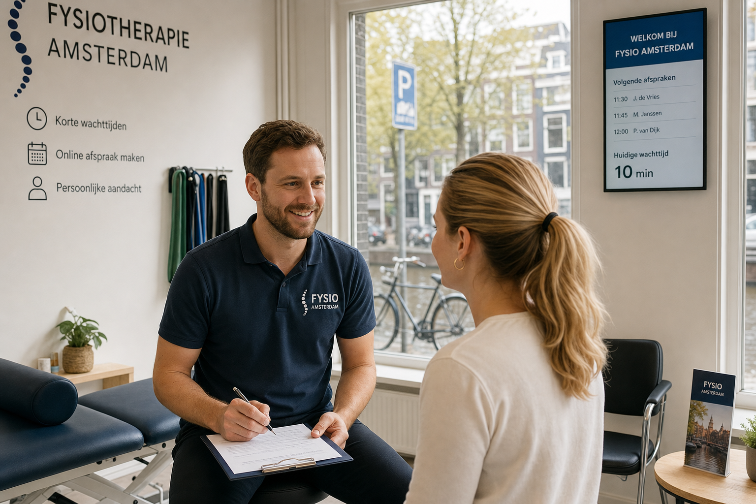 Fysiotherapeut Amsterdam wachttijden